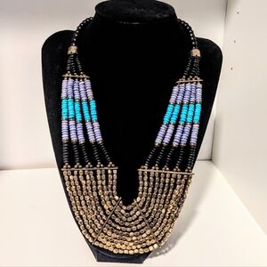 Elegant Multicolor Beaded Necklace
